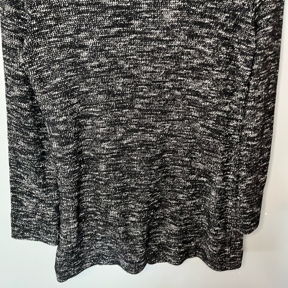 Eileen Fisher Micro Tweed Knit Single Button Sweater Blazer - Picture 7 of 10